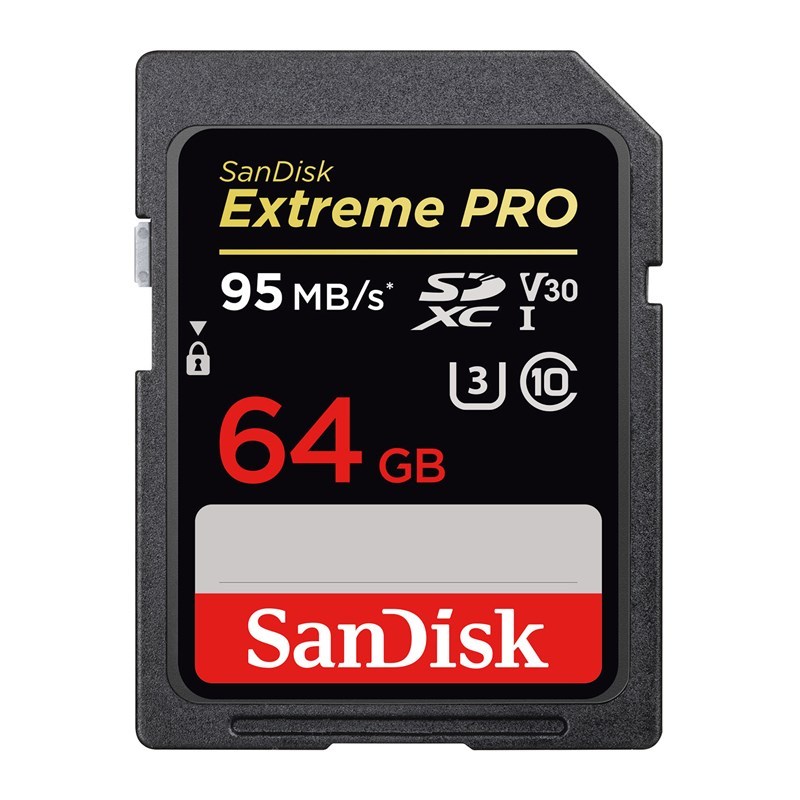 SanDisk Minneskort SDXC Extreme Pro 64GB 95MB/s UHS-I