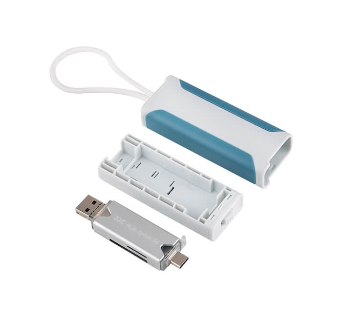  JJC Kortlsare USB 3.0 & minneskortsfodral