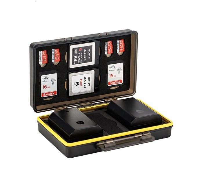  JJC Minneskortsfodral för 2xkamerbatterier 2xSD + 4xMSD + 2xXQD