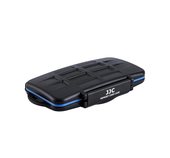  JJC Minneskortsfodral fr 6x SD + 6x MSD + 2xSIM + 4x MicroSIM + 4x NanoSIM