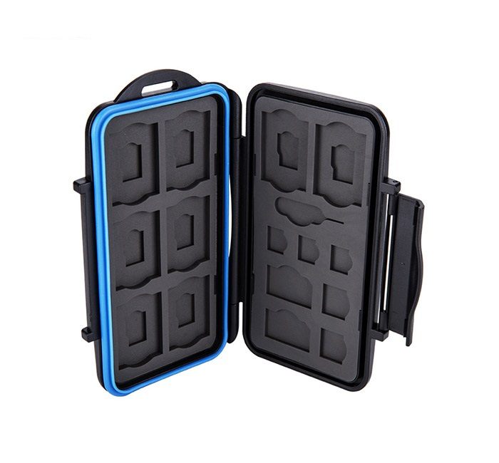 JJC Minneskortsfodral för 8xSD + 8xMSD + 2xSIM + 2xMicroSIM + 3xNanoSIM