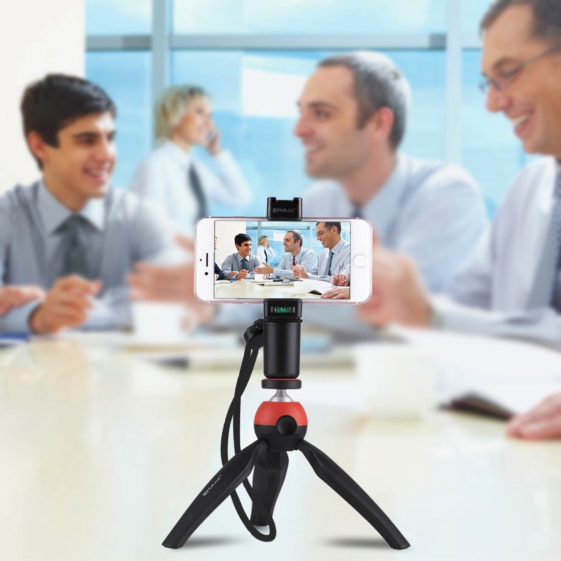 PULUZ Handhållen Grip-Rig Stabilisator för smartphones