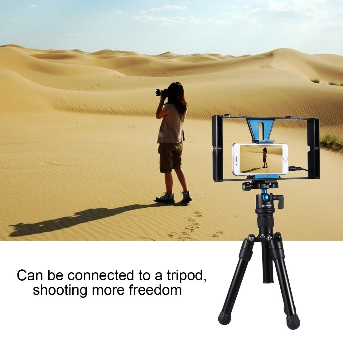 PULUZ Video-Rig för iPhone, Galaxy, och andra Smartphones