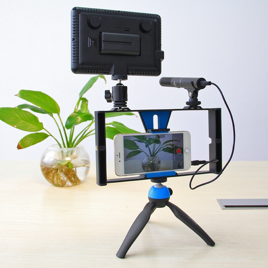 PULUZ Video-Rig för iPhone, Galaxy, och andra Smartphones