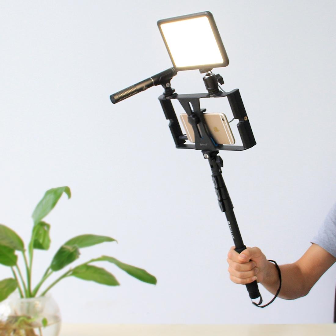 PULUZ Video-Rig för iPhone, Galaxy, och andra Smartphones