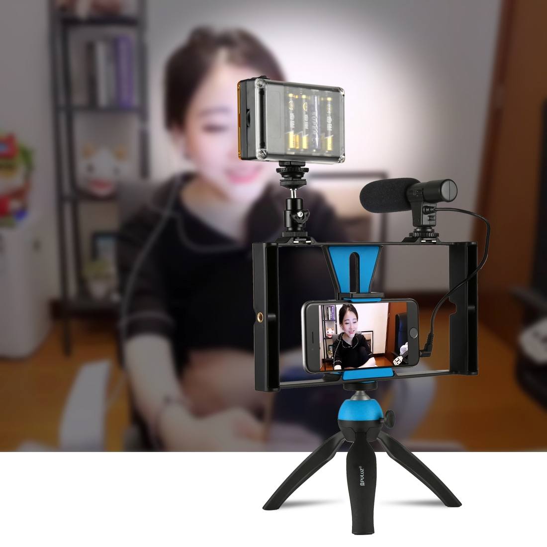 PULUZ Video-Rig för iPhone, Galaxy, och andra Smartphones