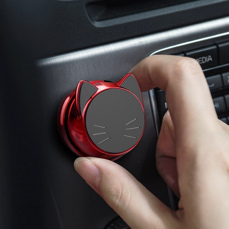 360 graders roterande mobilhållare med magnetfäste för bilens instrumentpanel