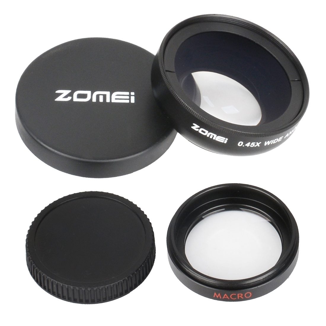 ZOMEI Universal 0.45X Vidvinkelobjektiv för smartphone