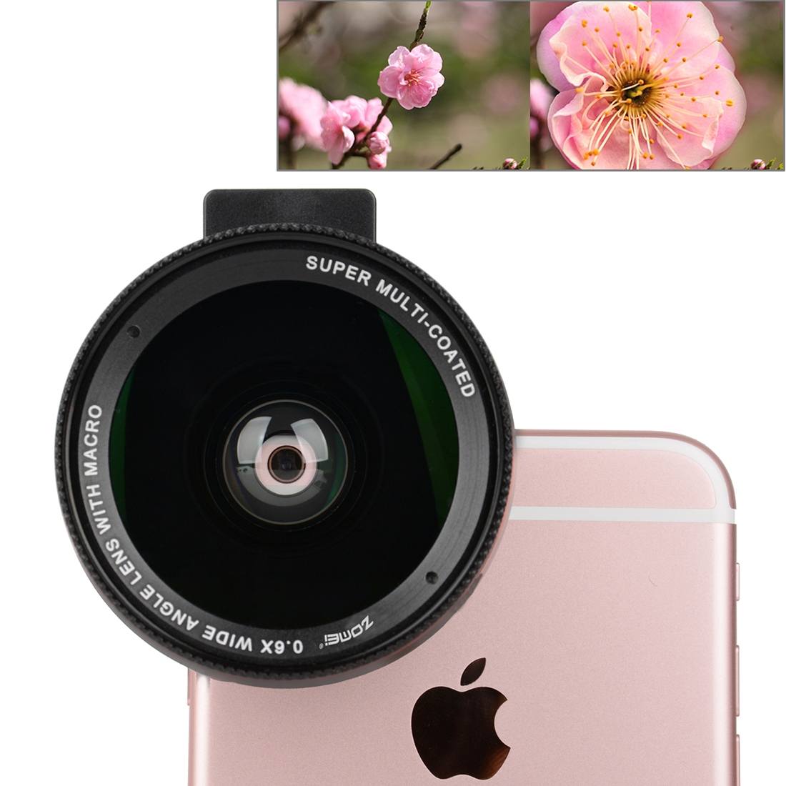 ZOMEI Universal 0.6X Vidvinkelobjektiv för smartphone (37mm)