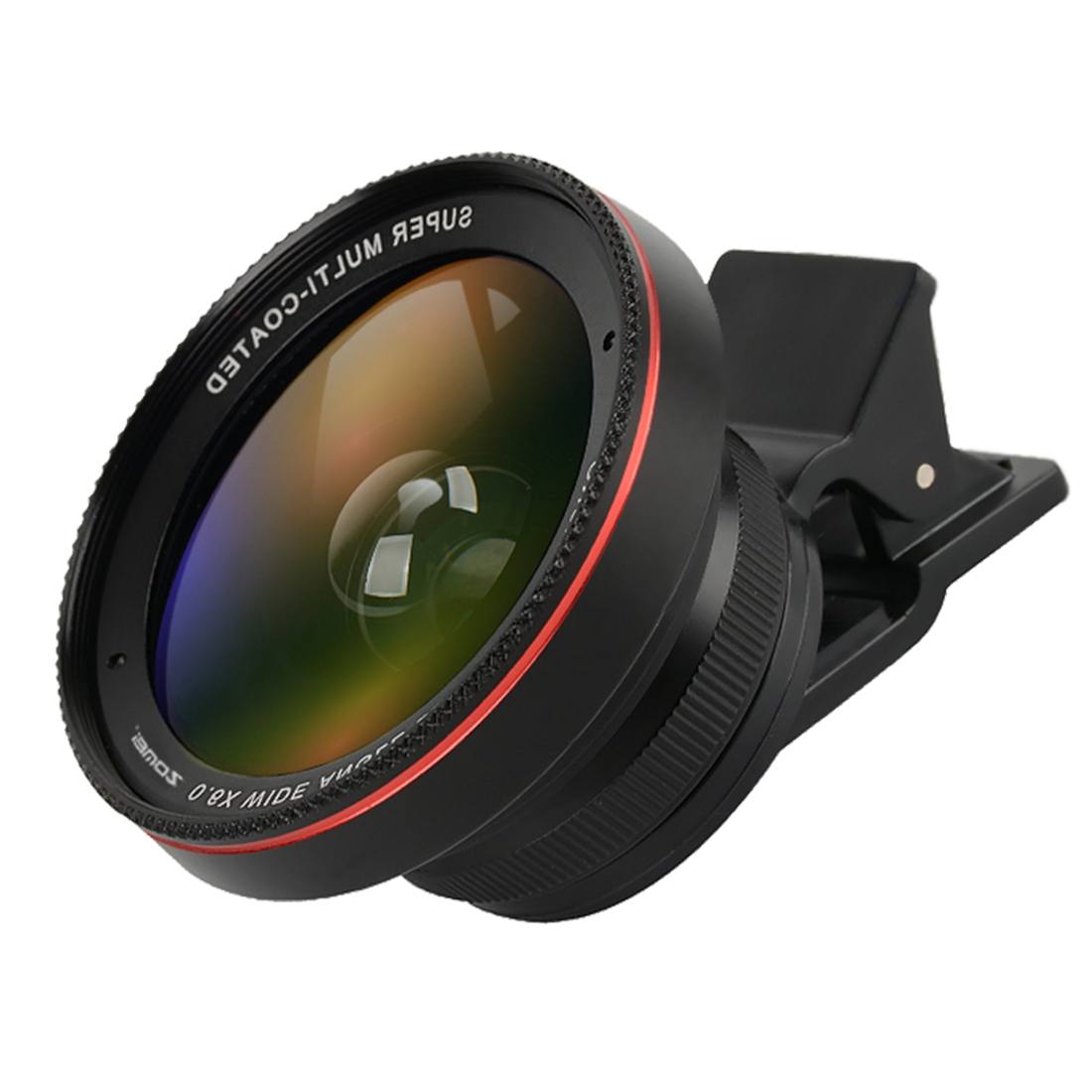 ZOMEI Universal 0.6X Vidvinkelobjektiv för smartphone (37mm)