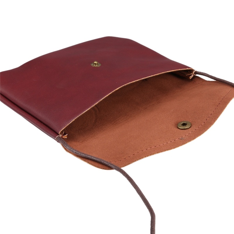  Handväska med mobilfack Vinröd