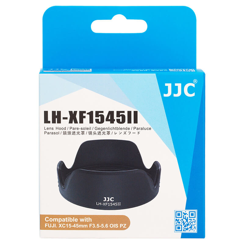  JJC Motljusskydd & adapter 2i1 fr Fujifilm XC 15-45mm F3.5-5.6 OIS PZ