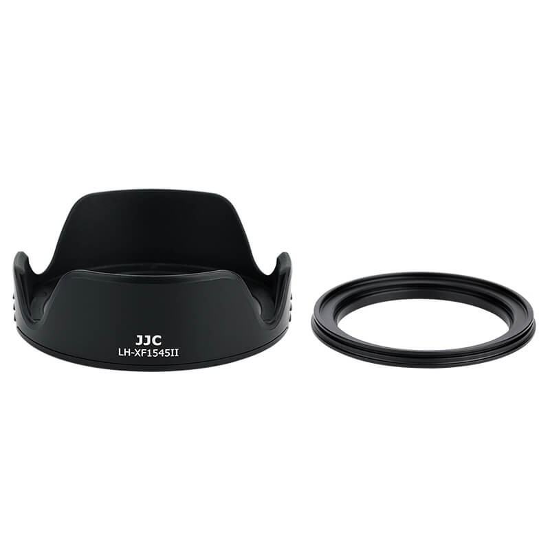  JJC Motljusskydd & adapter 2i1 fr Fujifilm XC 15-45mm F3.5-5.6 OIS PZ