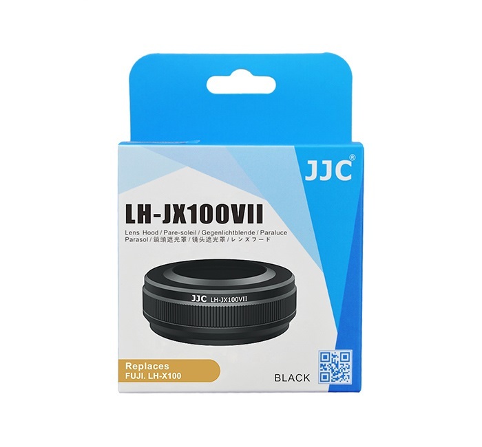  JJC Motljusskydd & adapter 2i1 för Fujifilm X100V ersätter LH-X100 & AR-X100