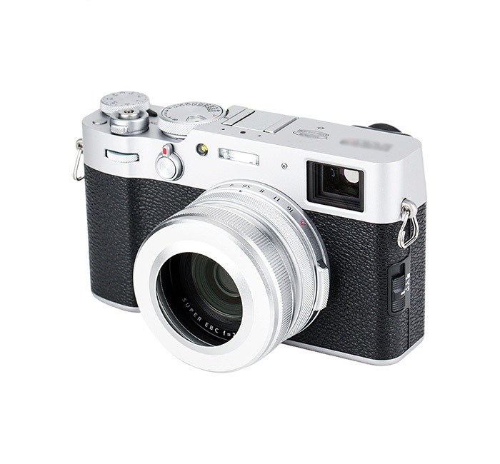 JJC Motljusskydd & adapter 2i1 för Fujifilm X100V ersätter LH-X100 & AR-X100