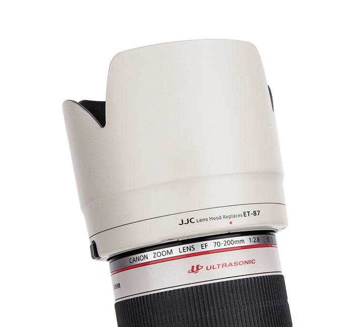  JJC Motljusskydd fr Canon EF 70-200mm f/2.8L IS II/III USM erstter ET-87