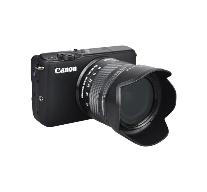  JJC Motljusskydd för Canon EF-M 15-45mm f/3.5-6.3 IS STM motsvarar EW-53