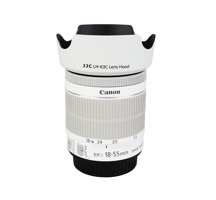  JJC Motljusskydd fr Canon EF-S 18-55mm f/3.5-5.6 IS STM motsvarar EW-63C