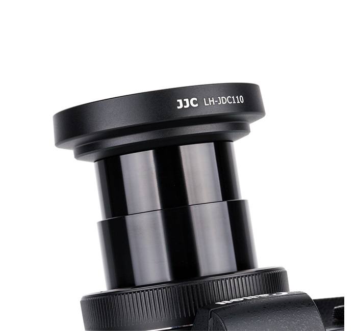  JJC Motljusskydd fr Canon PowerShot G1X Mark III motsvarar Canon LH-DC110