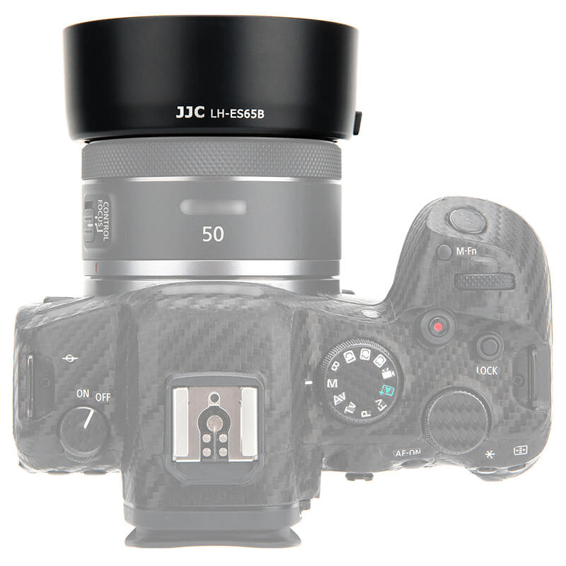  JJC Motljusskydd fr Canon RF 50mm f/1.8 STM erstter ES-65B