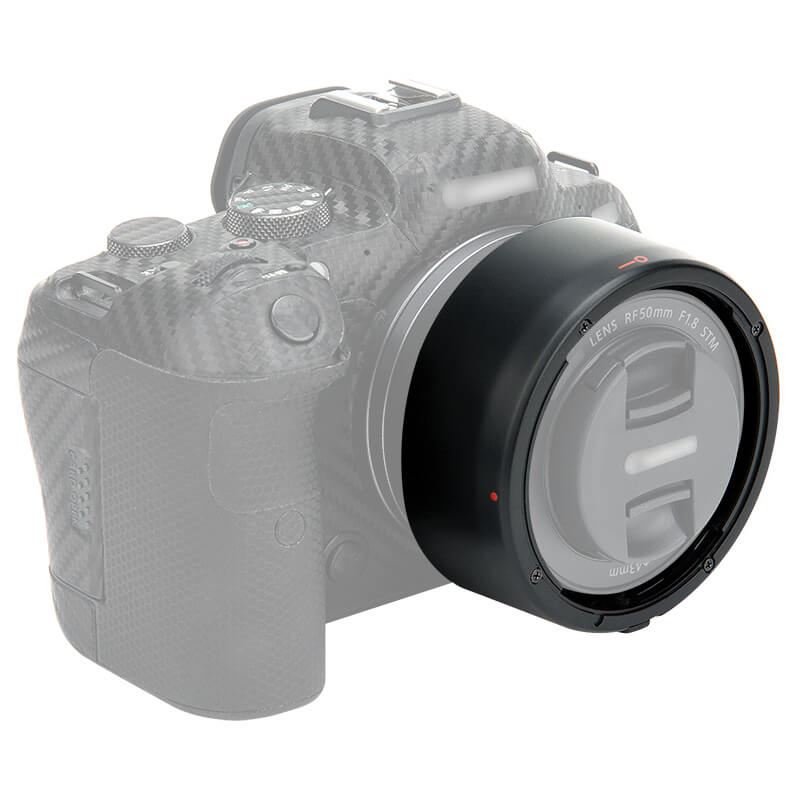  JJC Motljusskydd för Canon RF 50mm f/1.8 STM ersätter ES-65B från Kamda – snabb leverans och trygg e-handel