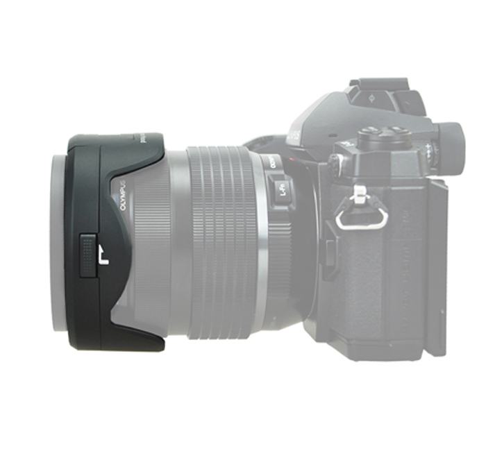  JJC Motljusskydd för Olympus M. Zuiko Digital ED 12-40mm f/2.8 PRO (LH-66)