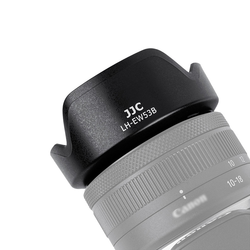  JJC Motljusskydd fr Canon RF-S 10-18mm f/4.5-6.3 IS STM erstter EW-53B