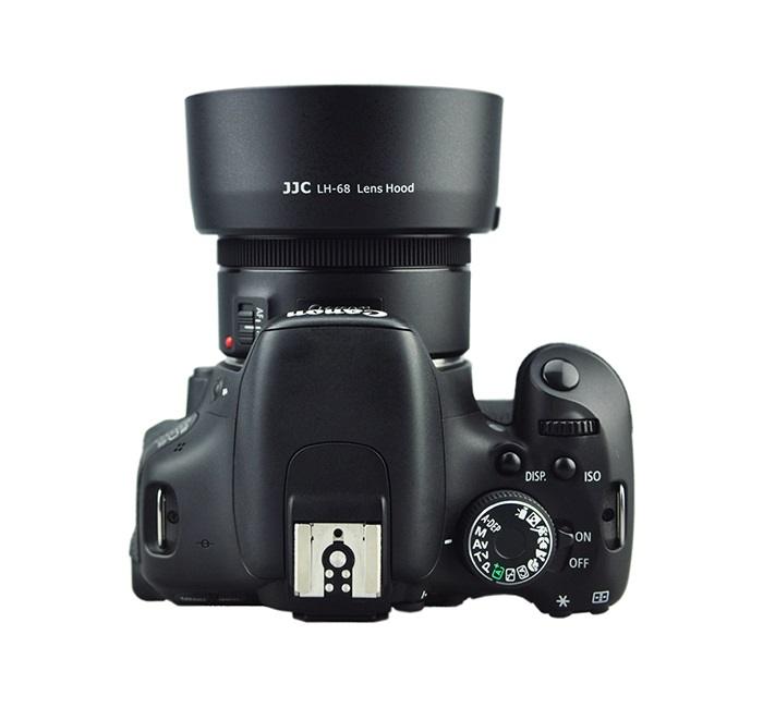  JJC Motljusskydd fr Canon EF 50mm F/1.8 STM motsvarar ES-68