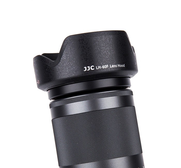  JJC Motljusskydd för Canon EF-M 18-150mm f/3.5-6.3 IS STM motsvarar EW-60F