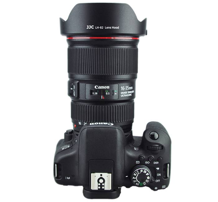  JJC Motljusskydd fr Canon EF 16-35mm f/4L IS USM motsvarar EW-82