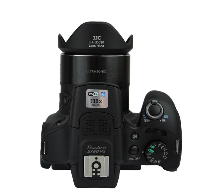  JJC Motljusskydd fr Canon PowerShot SX60 HS / SX70 HS, motsvarar LH-DC90