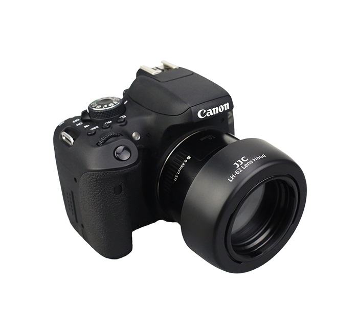  JJC Motljusskydd för Canon EF 50mm f/1.8 & f/1.8 II, motsvarar ES-62
