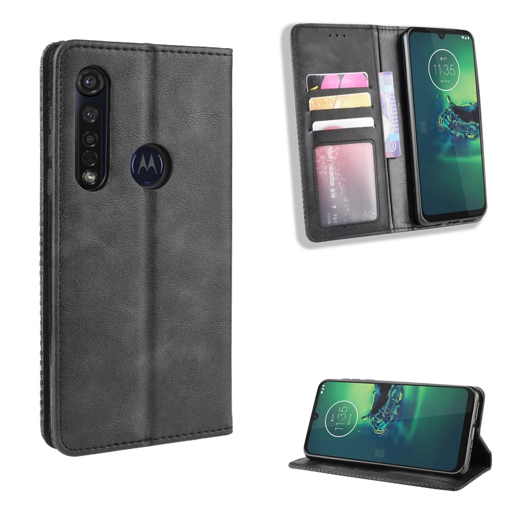 Originale Portafoglio Custodia Per Moto G8 Più XT2019 Pelle Cover Cellulare - Foto 9