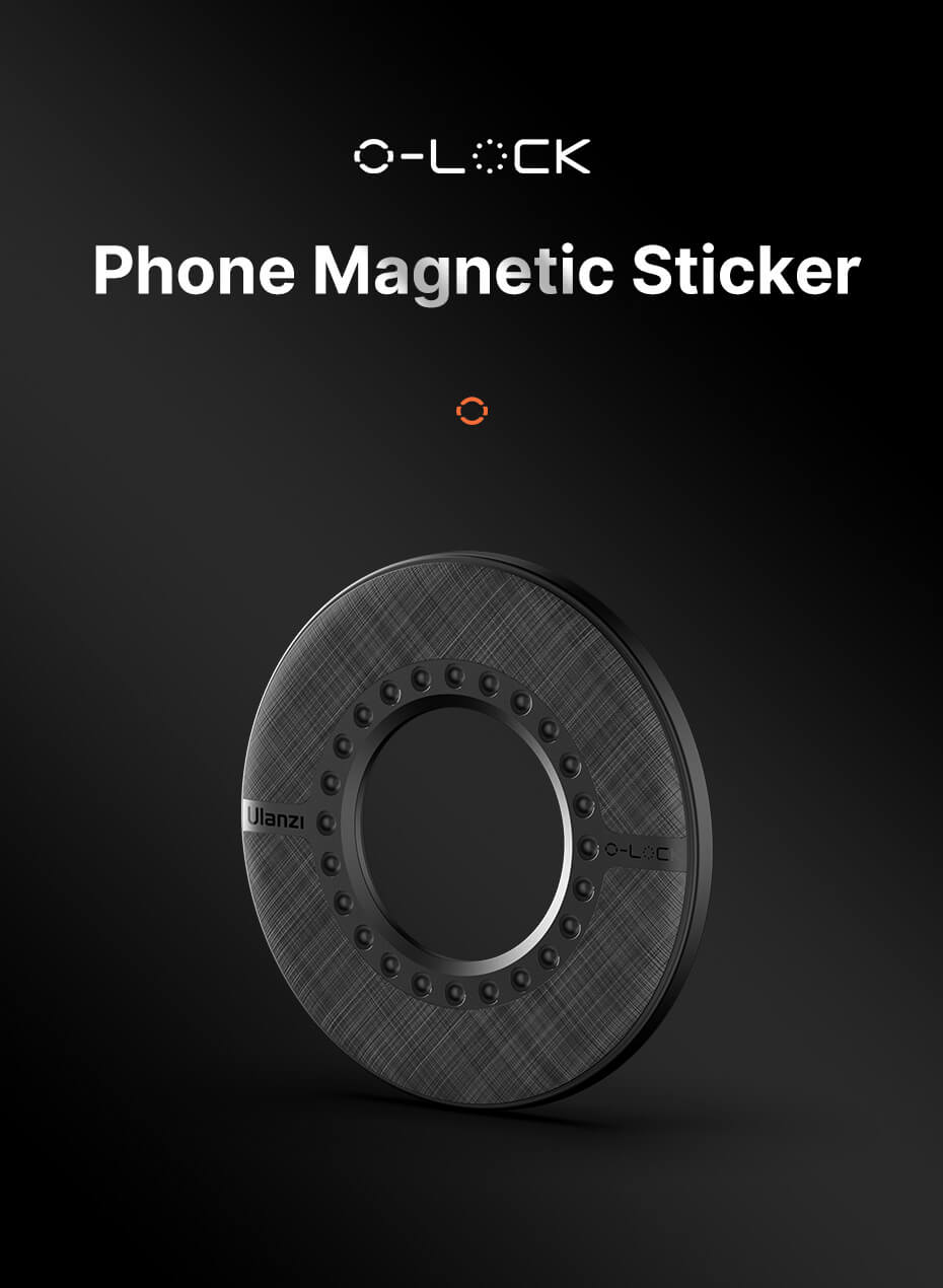  Ulanzi O-LOCK Magnetisk ringfste till mobil