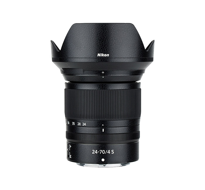  Kiwifotos Skin fr Nikon Nikkor Z 24-70mm f/4 S - Svart Ldertextur