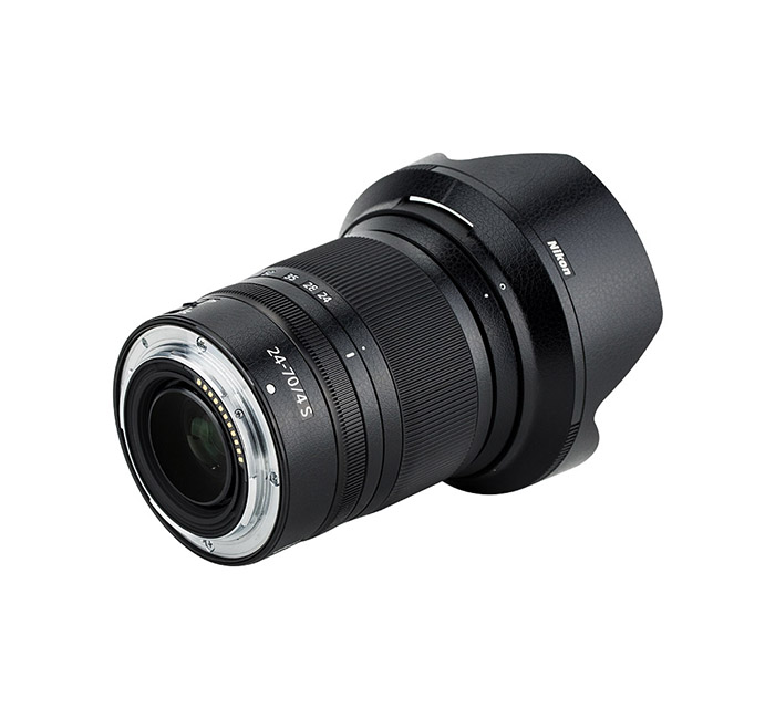 Kiwifotos Skin för Nikon Nikkor Z 24-70mm f/4 S - Svart Lädertextur