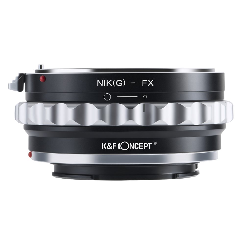 K&F Objektivadapter till Nikon G objektiv för Fujifilm X kamerahus