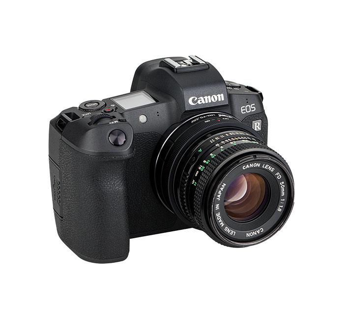 Kiwifotos Objektivadapter till Canon FD för Canon R kamerahus