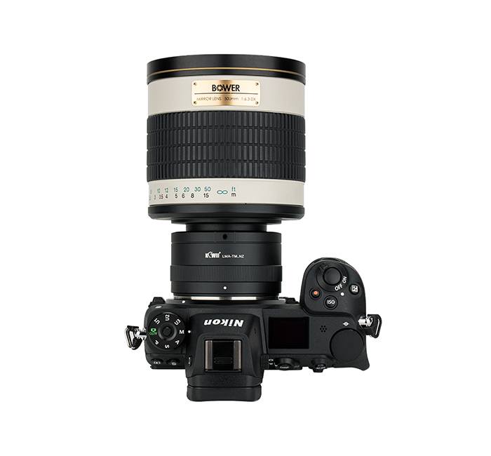 Kiwifotos Objektivadapter till T för Nikon Z kamerahus