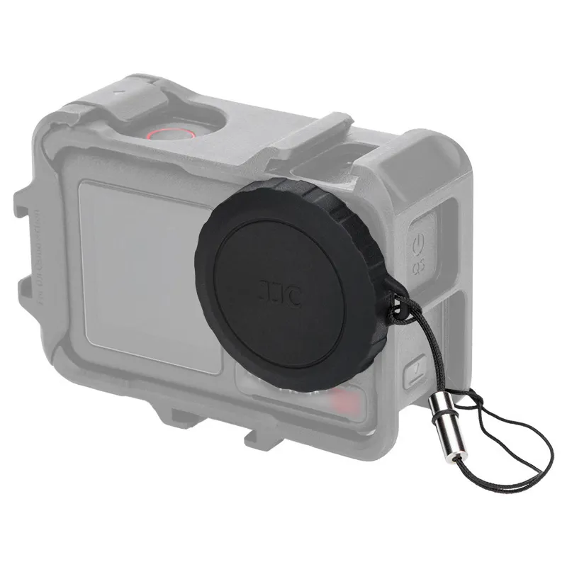  JJC Främre objektivlock av silikon för DJI Osmo Action 5 Pro, 4, 3