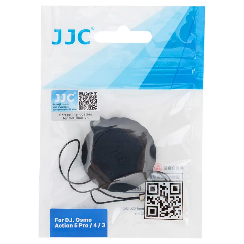  JJC Främre objektivlock av silikon för DJI Osmo Action 5 Pro, 4, 3