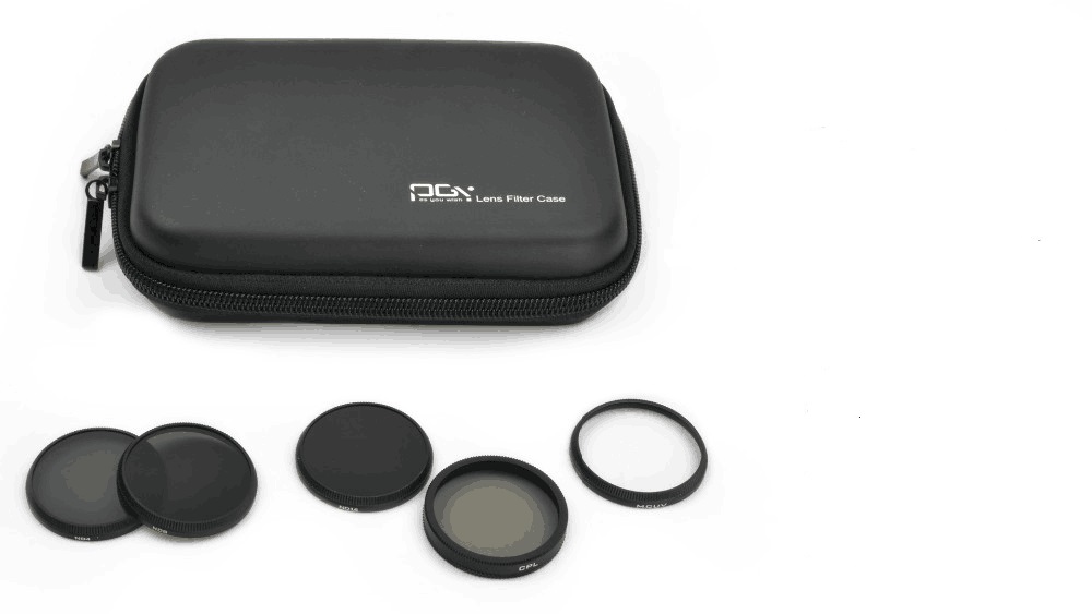 PGYTECH Filter-Kit (5 i 1) ND4, ND8, ND16, CPL, UV för DJI Inspire 1 / Osmo X3