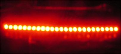  Led Strips Red 620~630nm 25 LEDs
