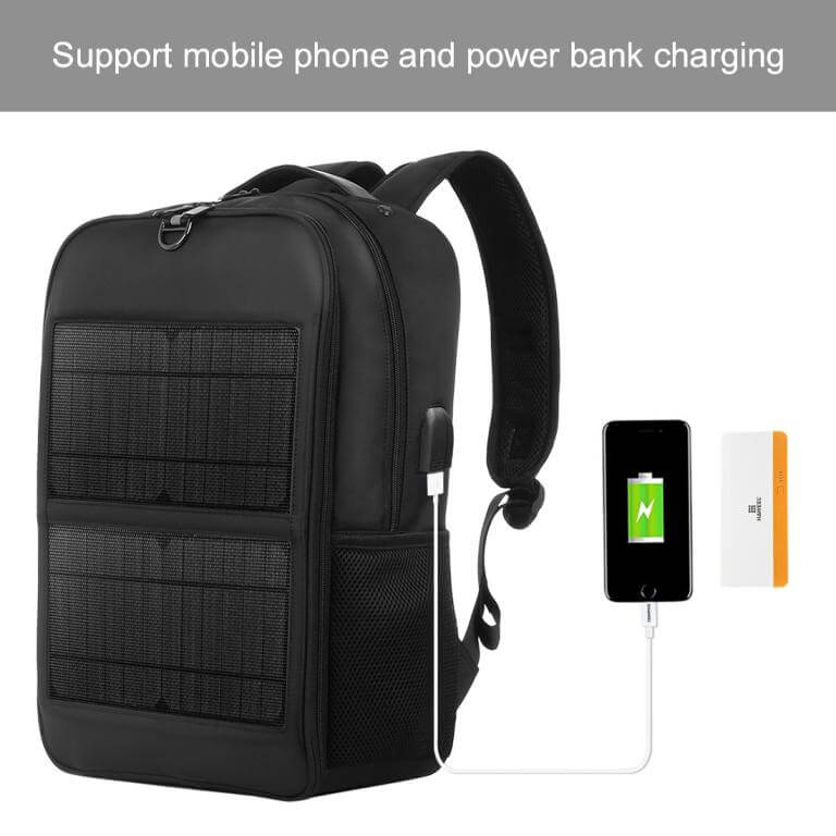 Haweel Ryggsäck med solceller 14 Watt