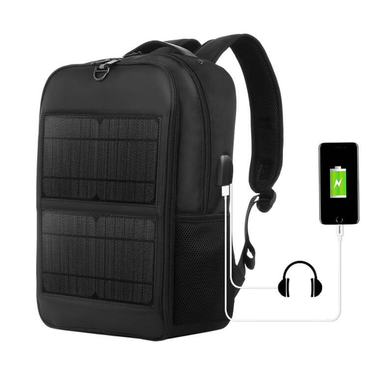 Haweel Ryggsäck med solceller 14 Watt