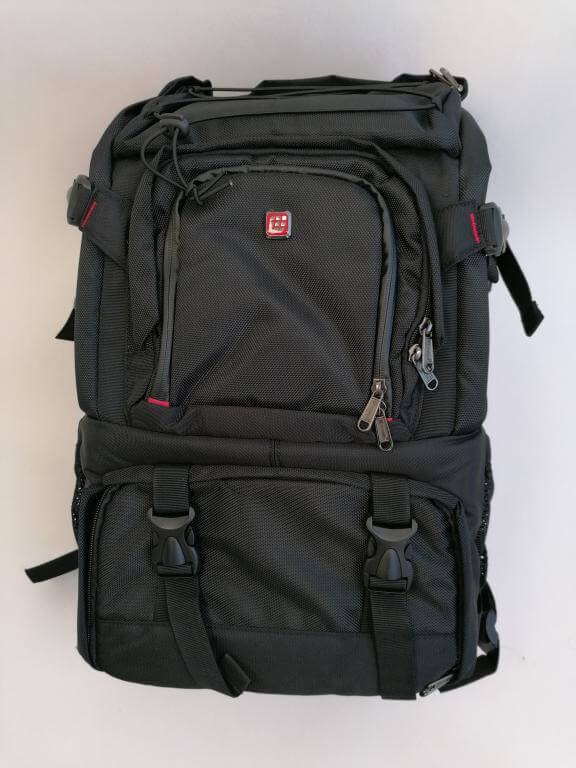  Prowell Kameraryggsäck 48x33x25 utrustad med midjebälte