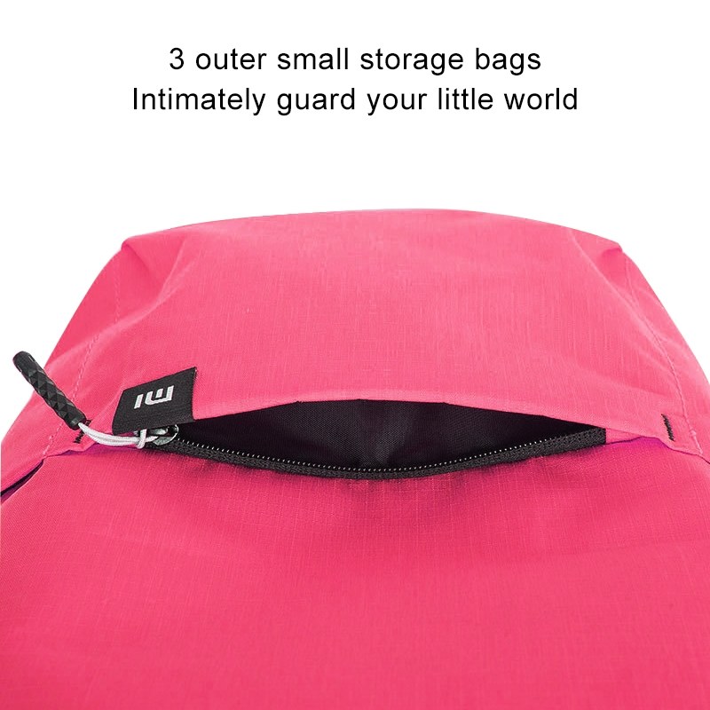  Xiaomi rosa Ryggsck unisex 9 liter