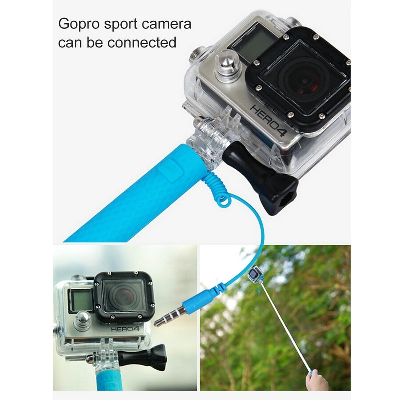  Haweel Selfiepinne med inbyggd kameraavtryckare