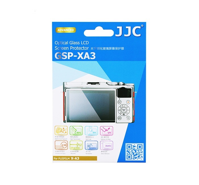  JJC Skrmskydd fr Fujifilm X-A3/X-A5 optiskt glas 9H