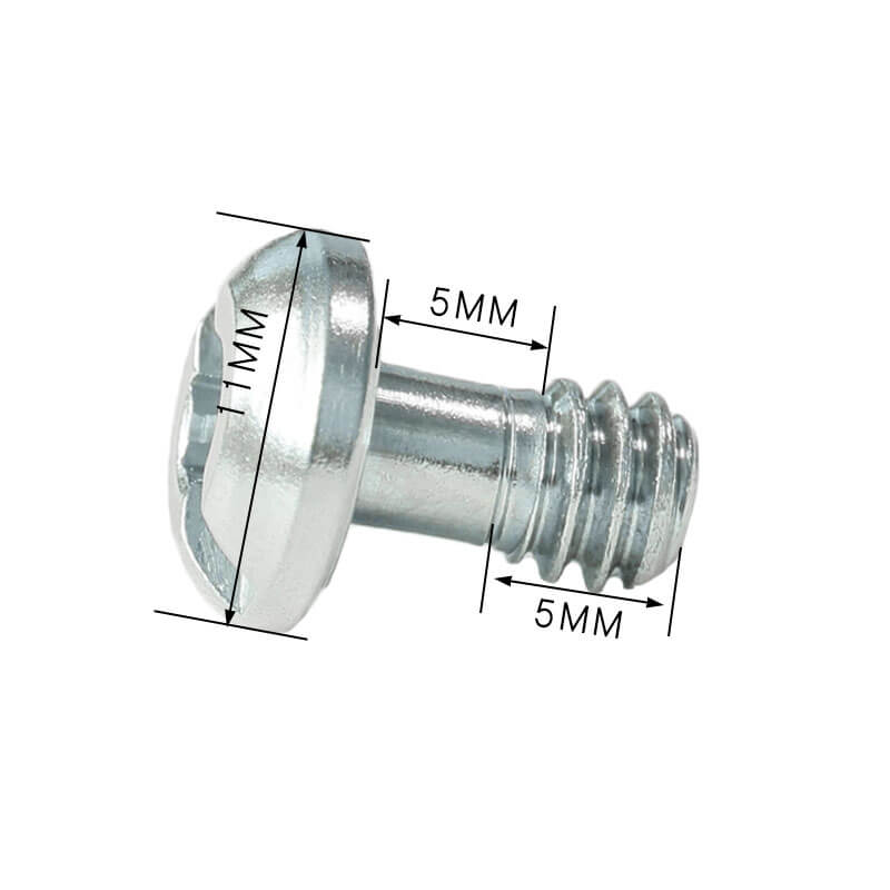  2st Adapterskruvar 1/4 tum fr snabbkopplingsplatta - Bexin LS085